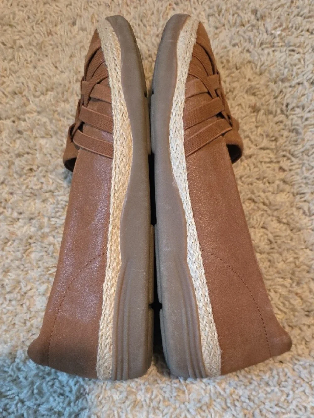 Clarks slip espadrilles